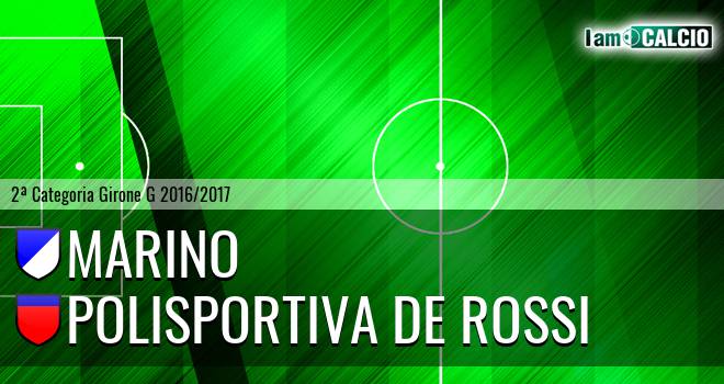 Marino - Polisportiva De Rossi