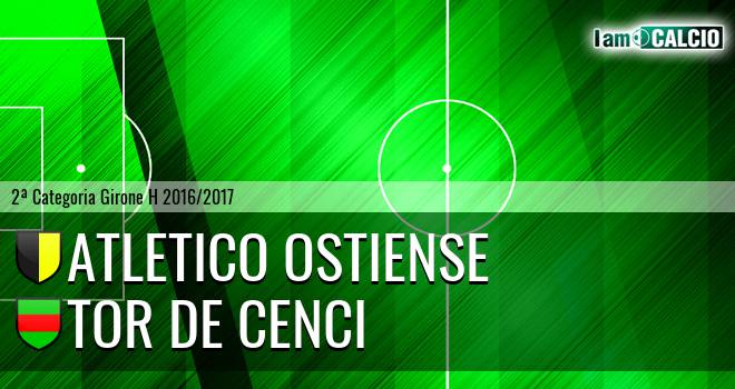 Atletico Ostiense - Tor de Cenci