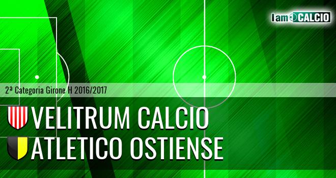 Velitrum Calcio - Atletico Ostiense