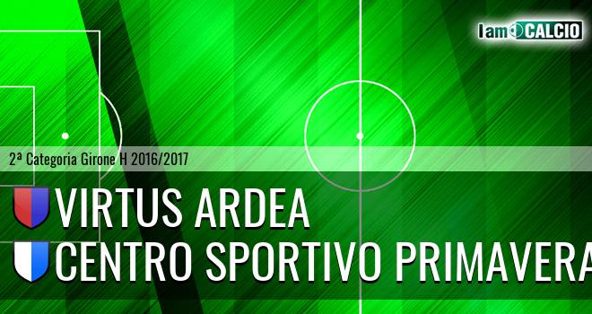 Virtus Ardea - Centro Sportivo Primavera