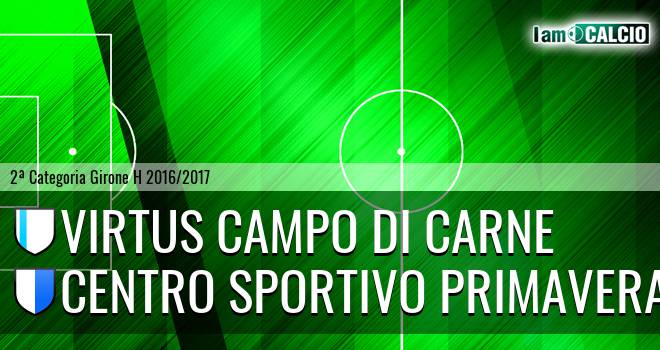 Virtus Campo Di Carne - Centro Sportivo Primavera