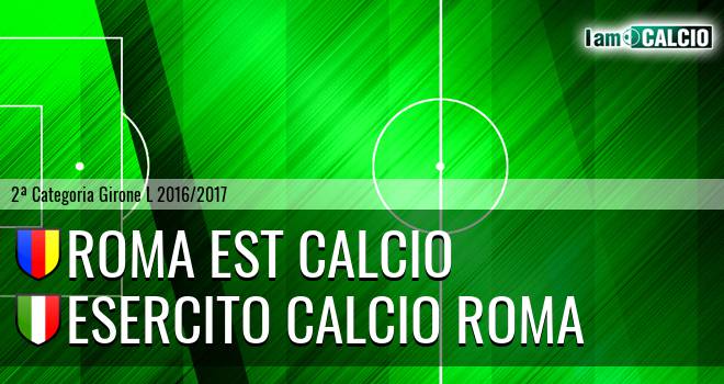 Roma est calcio - Esercito calcio Roma