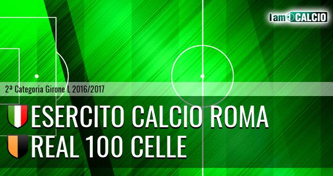 Esercito calcio Roma - Real 100 Celle