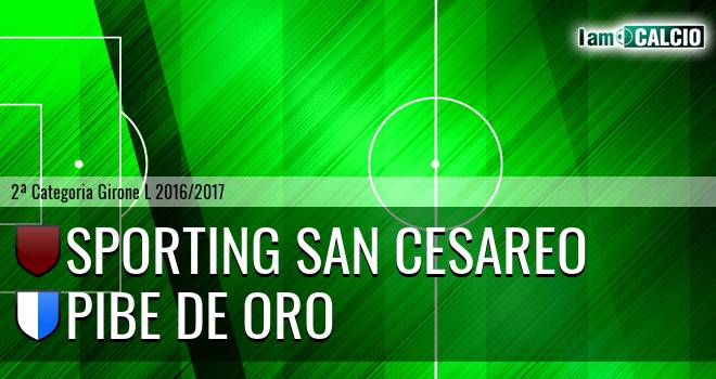 Sporting San Cesareo - Pibe De Oro