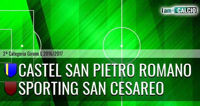 Castel San Pietro Romano - Sporting San Cesareo