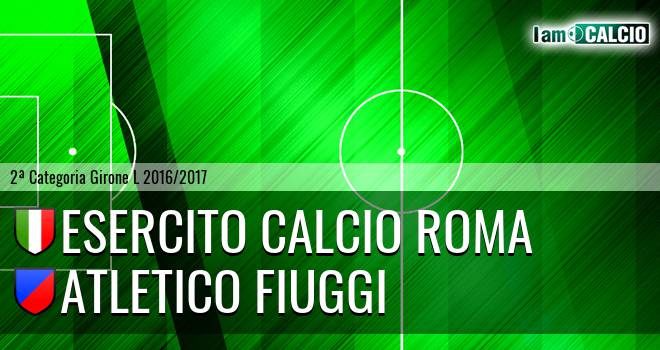 Esercito calcio Roma - Terme Fiuggi