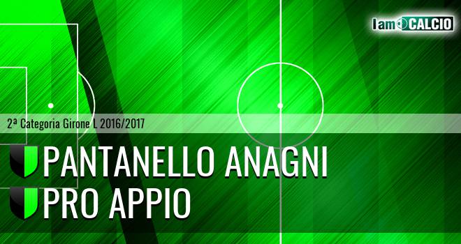 Pantanello Anagni - Pro Appio