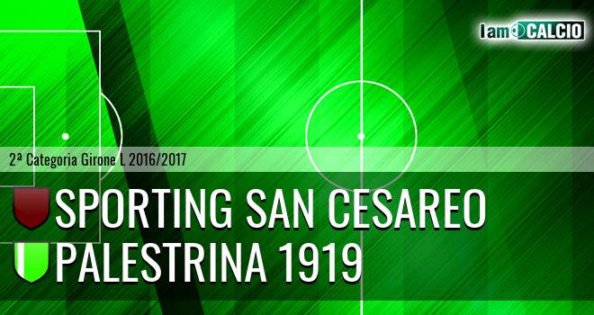 Sporting San Cesareo - Palestrina 1919