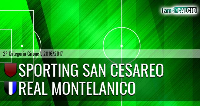 Sporting San Cesareo - Real Montelanico