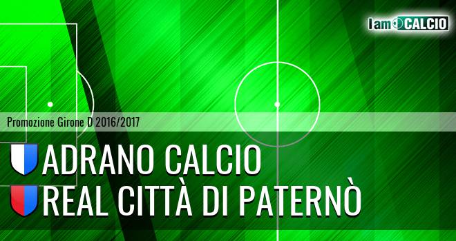 Adrano Calcio - Real Città di Paternò