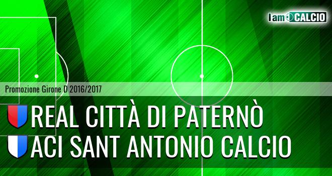 Real Città di Paternò - Aci Sant' Antonio Calcio