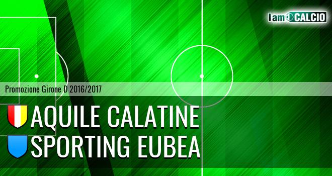 Aquile Calatine - Sporting Eubea