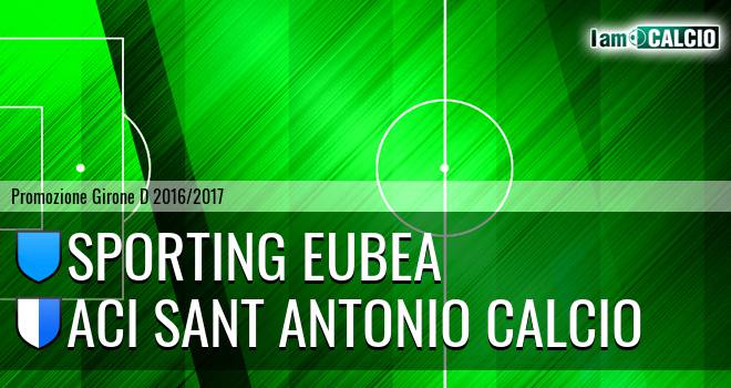 Sporting Eubea - Aci Sant' Antonio Calcio