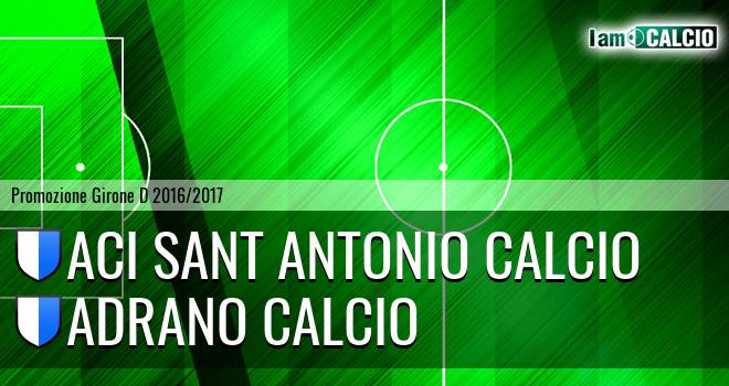 Aci Sant' Antonio Calcio - Adrano Calcio