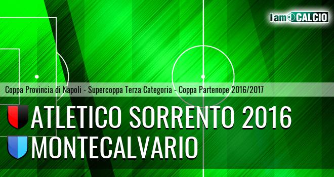 Atletico Sorrento 2016 - Montecalvario