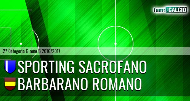 Sporting Sacrofano - Barbarano Romano