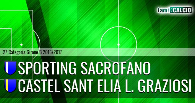 Sporting Sacrofano - Castel Sant Elia L. Graziosi