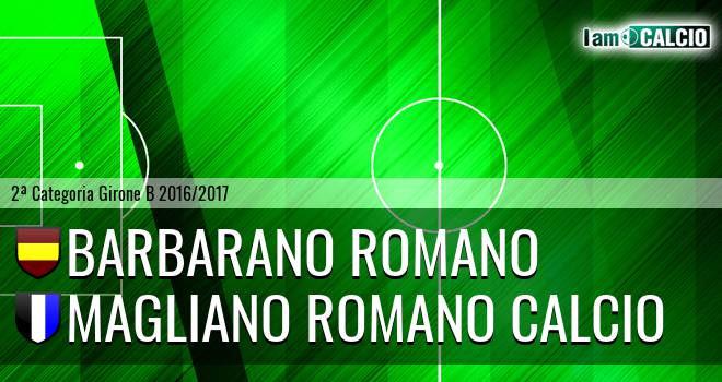 Barbarano Romano - Magliano romano calcio