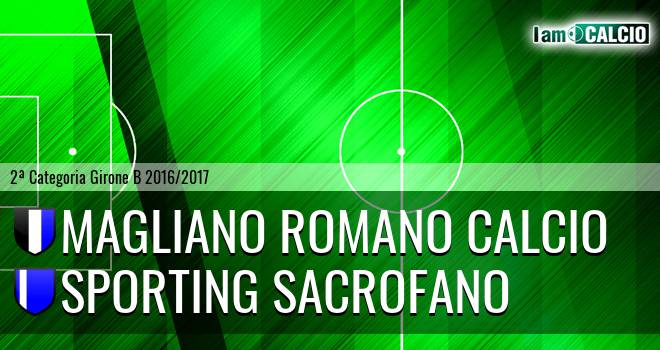 Magliano romano calcio - Sporting Sacrofano