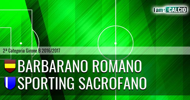 Barbarano Romano - Sporting Sacrofano