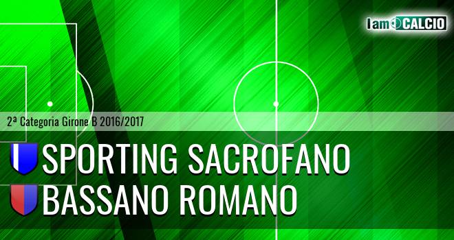 Sporting Sacrofano - Bassano Romano