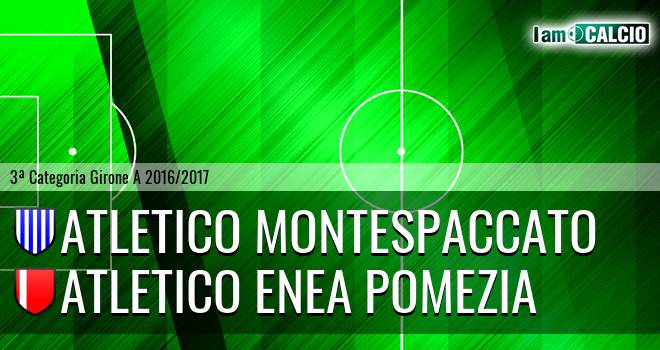 Atletico Montespaccato - Atletico Enea Pomezia