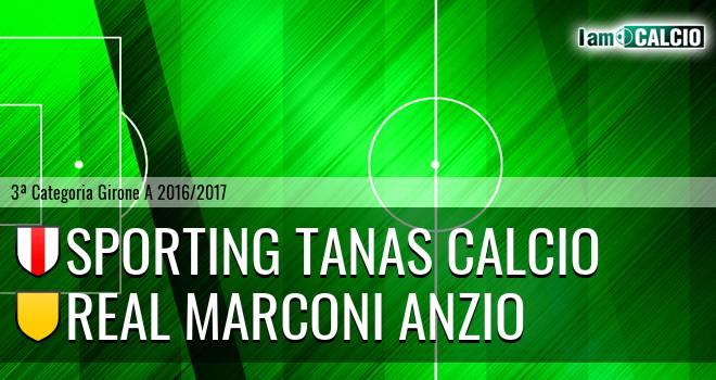 Sporting Tanas Calcio - Real Marconi Anzio