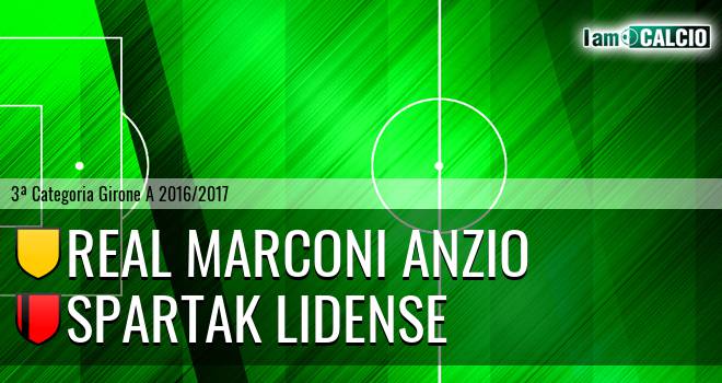 Real Marconi Anzio - Spartak Lidense