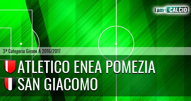 Atletico Enea Pomezia - San Giacomo