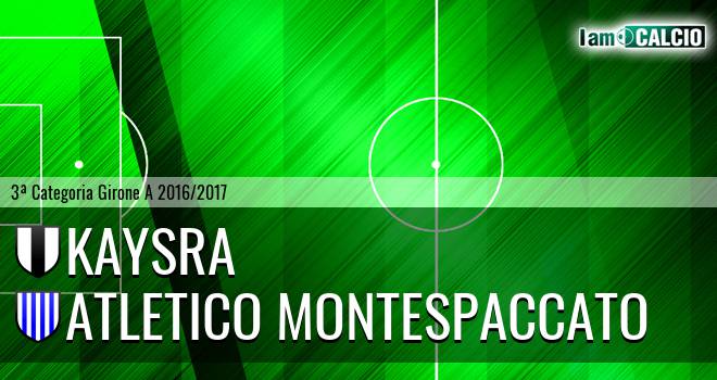 Kaysra - Atletico Montespaccato