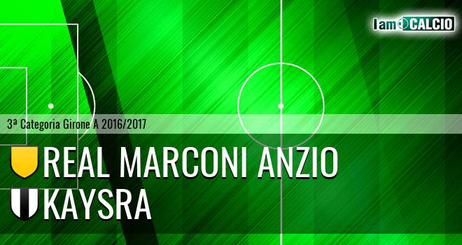 Real Marconi Anzio - Kaysra