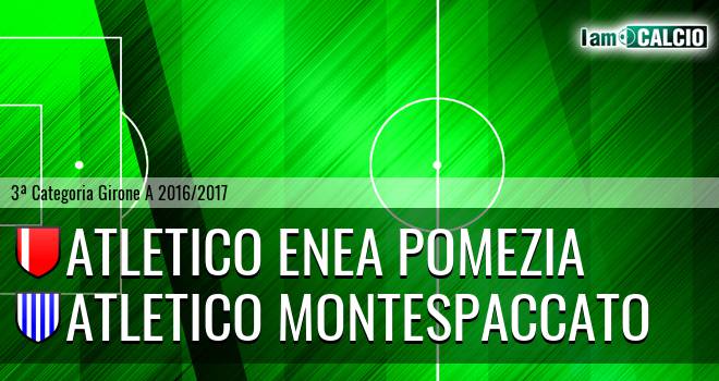 Atletico Enea Pomezia - Atletico Montespaccato