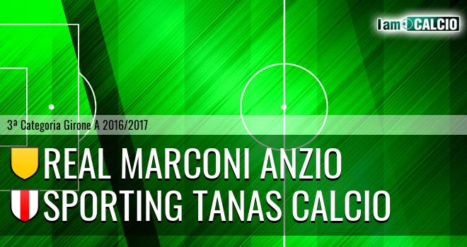 Real Marconi Anzio - Sporting Tanas Calcio