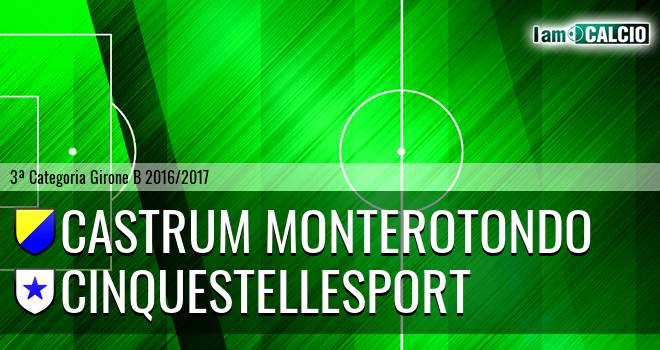 Castrum Monterotondo - Cinquestellesport