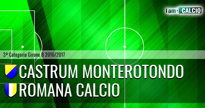 Castrum Monterotondo - Romana Calcio