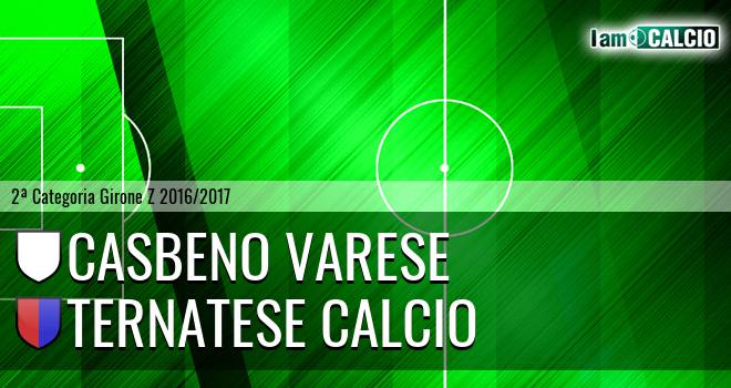 Casbeno Varese - Ternatese calcio