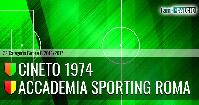 Cineto 1974 - Accademia Sporting Roma