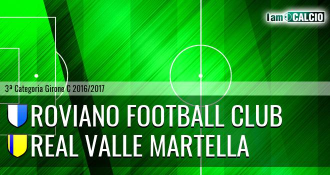 Roviano Football Club - Real Valle Martella