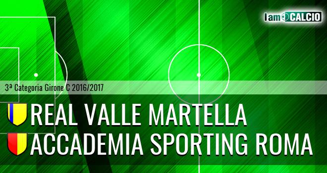 Real Valle Martella - Accademia Sporting Roma