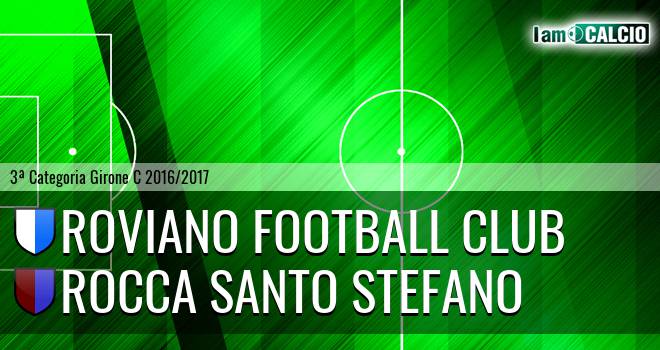 Roviano Football Club - Rocca Santo Stefano