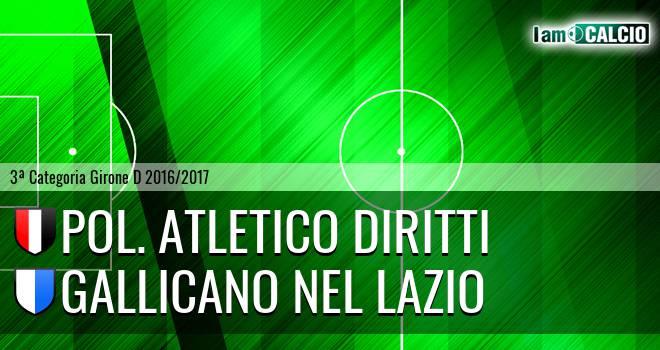 Pol. Atletico Diritti - Gallicano Nel Lazio