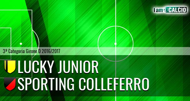 Lucky Junior - Sporting Colleferro