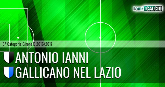 Antonio Ianni - Gallicano Nel Lazio