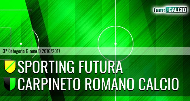 Sporting Futura - Carpineto Romano Calcio