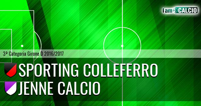 Sporting Colleferro - Jenne Calcio