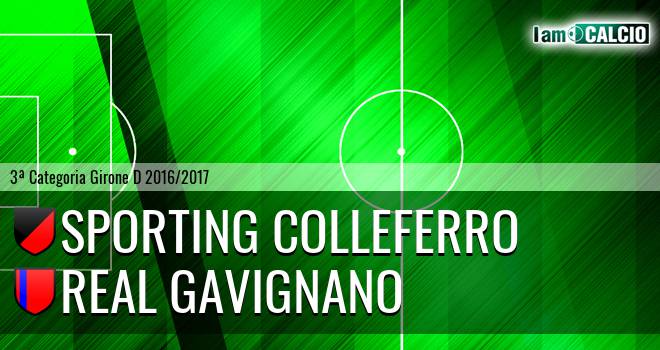 Sporting Colleferro - Real Gavignano