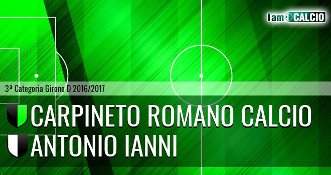 Carpineto Romano Calcio - Antonio Ianni