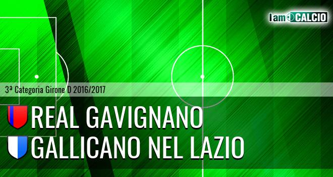 Real Gavignano - Gallicano Nel Lazio