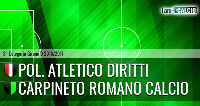 Pol. Atletico Diritti - Carpineto Romano Calcio