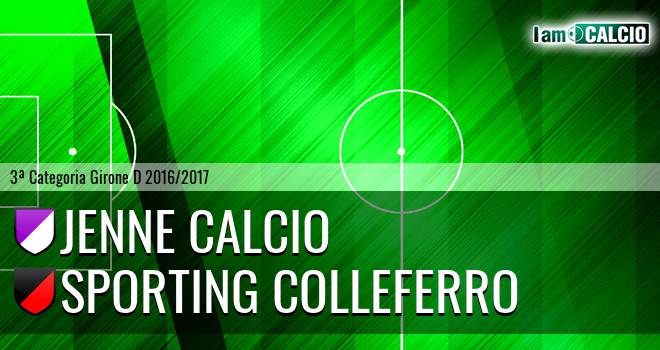 Jenne Calcio - Sporting Colleferro